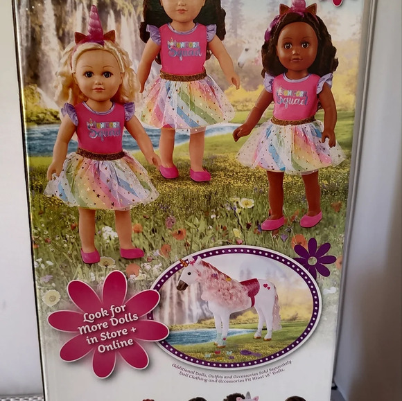 My Life As Unicorn Trainer 18" posable doll - Picture 3 of 3